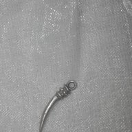Сребърна висулка рог, снимка 1 - Колиета, медальони, синджири - 16724841
