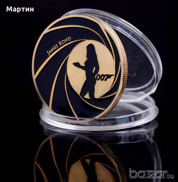 Джеймс Бонд 007 Сувенирна монета  James Bond, Agent 007, снимка 1