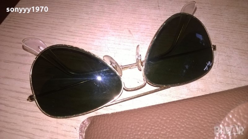 ray-ban маркови дамски очила с позлата-внос швеицария, снимка 1
