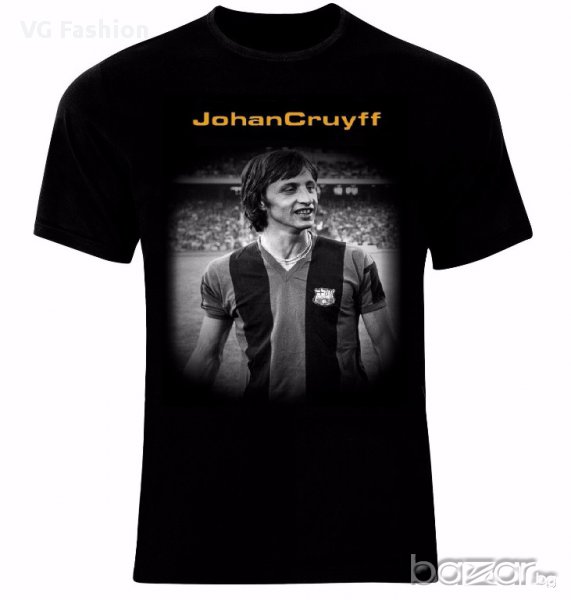 Йохан Кройф Johan Cruyff Dutch Football Legend Vintage Тениска Мъжка/Дамска S до 2XL, снимка 1