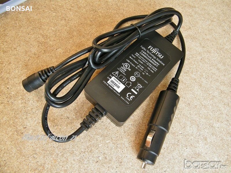 fujitsu car/truck power adapter 90, снимка 1