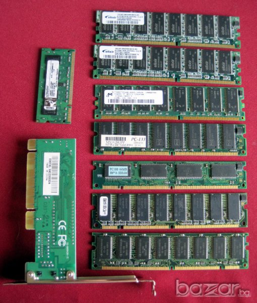 Кабели, чисто нови, компютърни ASUS, RAM памети, мрежова и видео карта, снимка 1
