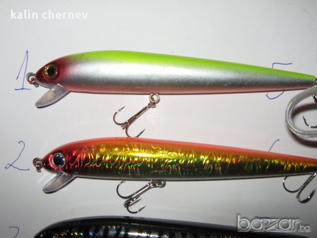 воблери 17.6см 27.2г 4 цвята, снимка 6 - Такъми - 9016325
