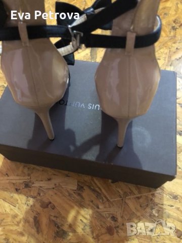 Дамски сандали с папионки 38,39, снимка 4 - Сандали - 25968880