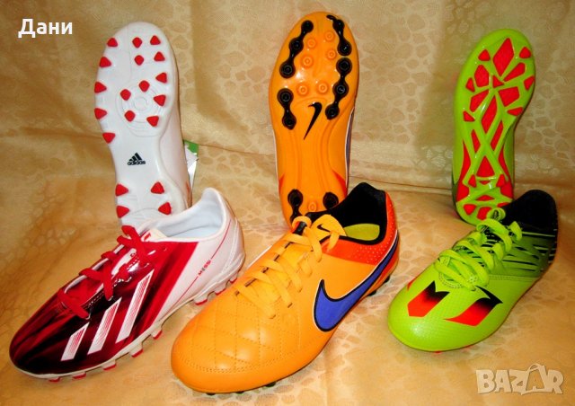 N30,32,34''Nike Jr. Support''Adidas Mesi-Fio Agion''футболни бутонки, снимка 1