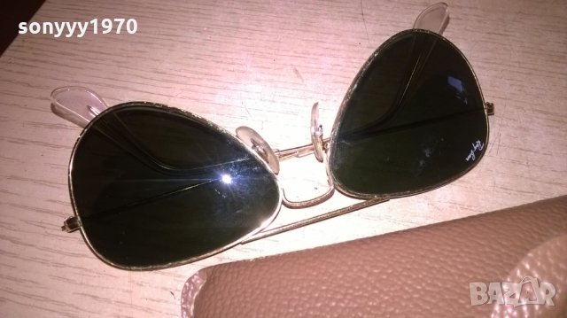 ray-ban маркови дамски очила с позлата-внос швеицария, снимка 1 - Слънчеви и диоптрични очила - 22465892