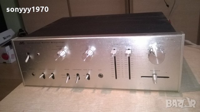 jvc stereo amplifier-made in japan-внос швеицария, снимка 3 - Ресийвъри, усилватели, смесителни пултове - 21964151