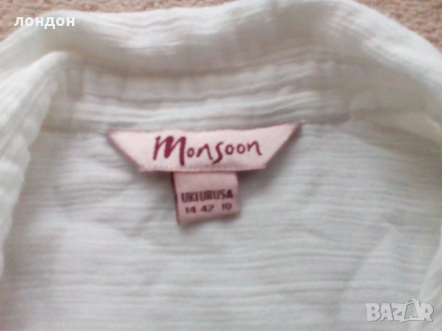 Дамска риза от Лондон на фирма Monsoon London  236, снимка 4 - Ризи - 25718874