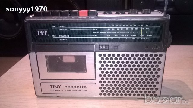 Itt retro radio-внос швеицария, снимка 2 - Радиокасетофони, транзистори - 14623730