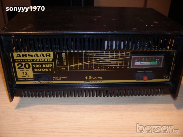 absaar 12v/20amp/180amp boost-зарядно 20ампера+старт-внос швеицария, снимка 17 - Аксесоари и консумативи - 11957863