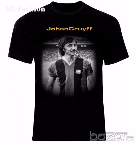 Йохан Кройф Johan Cruyff Dutch Football Legend Vintage Тениска Мъжка/Дамска S до 2XL, снимка 1 - Тениски - 14096453