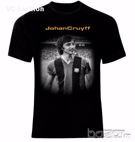 Йохан Кройф Johan Cruyff Dutch Football Legend Vintage Тениска Мъжка/Дамска S до 2XL, снимка 1