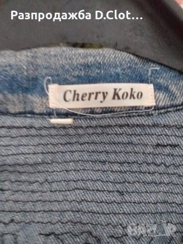 Ефектно дънково елече , снимка 4 - Елеци - 25843872