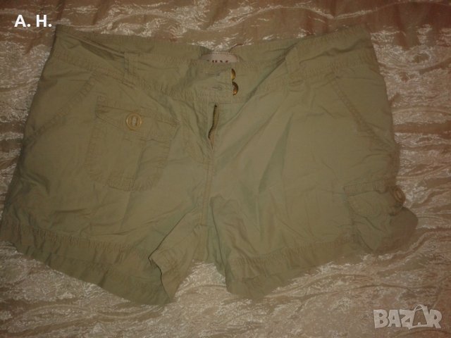 Бежови къси панталони, снимка 1 - Къси панталони и бермуди - 22458640