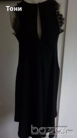 Стилна черна рокля h&m , снимка 8 - Рокли - 18565515