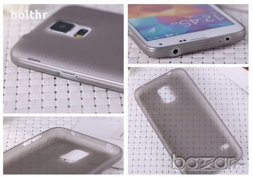 СУПЕР ТЪНЪК ЦВЕТЕН ПРОЗРАЧЕН ГРЪБ ЗА SAMSUNG GALAXY S5 MINI, снимка 2 - Калъфи, кейсове - 8307111