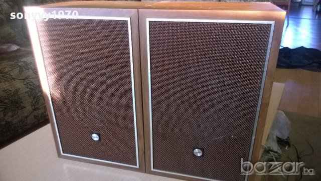 onkyo-stereo speakers-ретро тонколони -40/25/18см-2 броя от швеицария, снимка 6 - Ресийвъри, усилватели, смесителни пултове - 8770728