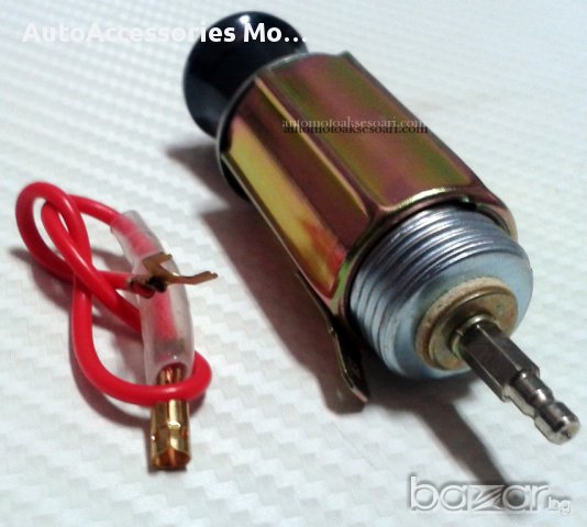 Автомобилна запалка 12V с осветление и с метален цокъл, снимка 6 - Аксесоари и консумативи - 13843156