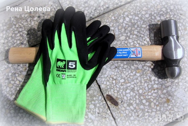 Подарък ръкавици!!Универсален  чук с метална  глава 40 oz/1.1кг/, снимка 2 - Други инструменти - 21891331