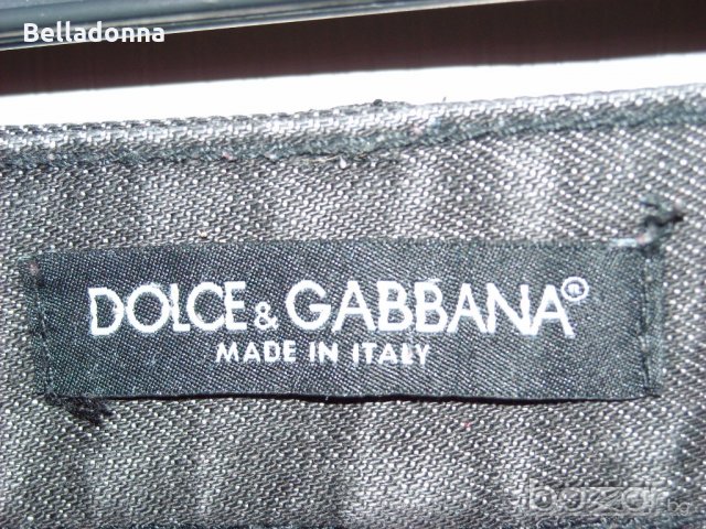 Дънки Dolce & Gabbana - 100% оригинални, произведени в Италия, снимка 4 - Дънки - 18590825