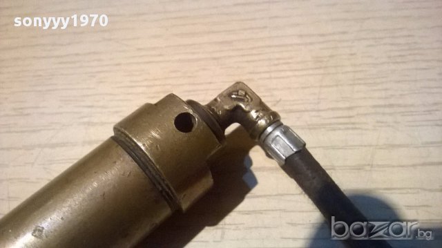 антика немска помпа-мед/месинг 44-74см-внос швеицария, снимка 11 - Аксесоари за велосипеди - 13826119