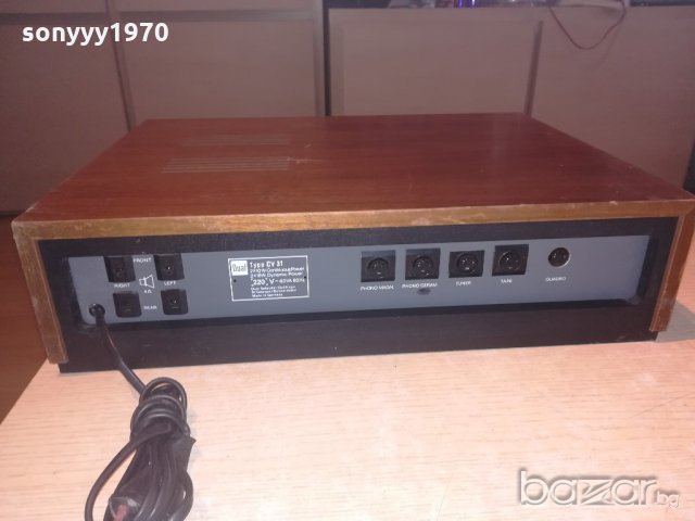ПОРЪЧАН-dual cv31 amplifier-made in germany-внос швеицария, снимка 13 - Ресийвъри, усилватели, смесителни пултове - 20361529