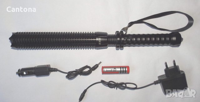 Метална бухалка-фенер POLICE със ZOOM 310/415, снимка 2 - Къмпинг осветление - 25291985