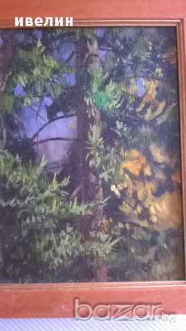 картина-горски пейзаж, снимка 3 - Картини - 14670222