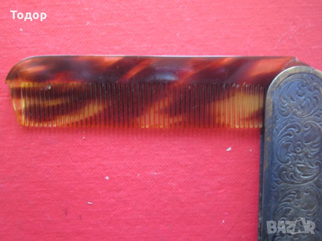 Немски целуиден гребен бронзов калъф 3 Райх, снимка 4 - Колекции - 25585699