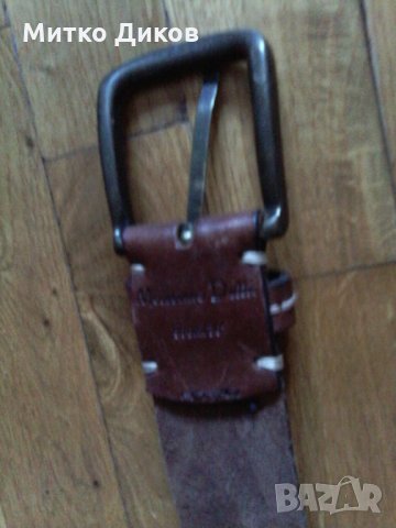 Колан Massimo Dutti естествена кожа-110см, снимка 4 - Колани - 23816871