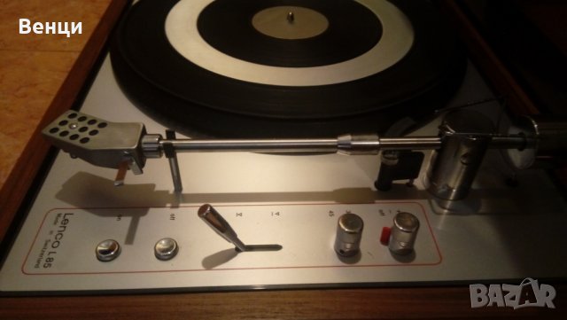 Vintage грамофон Lenco L85, снимка 3 - Грамофони - 25657025