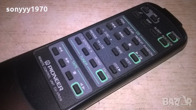 pioneer cu-xr019 audio remote-внос швеция, снимка 5 - Аудиосистеми - 25536193