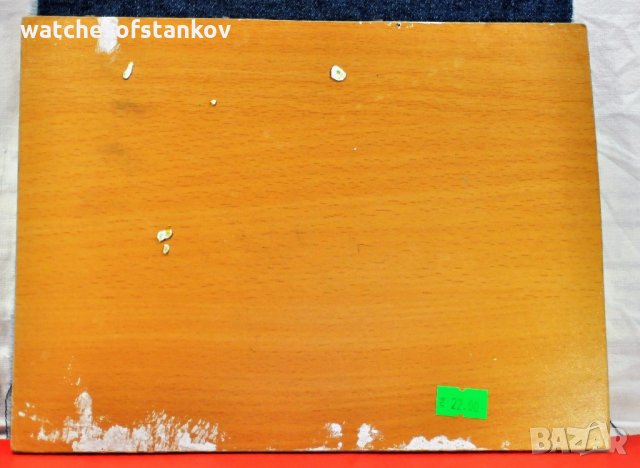  Стефан Ненов  "Залез" масло върху дърво 26/20 см. , снимка 5 - Картини - 21614677