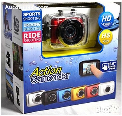 Екшън камера водоустойчива HD 720P , снимка 2 - Аксесоари и консумативи - 25254896