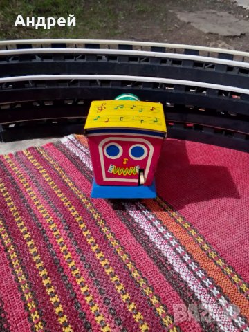 Стара играчка влакче, снимка 4 - Антикварни и старинни предмети - 24746378