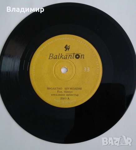 Грамофонни плочи Балкантон-1Емил Димитров,Би Джииз,Бениамино Джили,Йохан Щраус , снимка 15 - Грамофонни плочи - 21723352