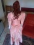 Бална рокля във викториански стил в коралов цвят, снимка 9