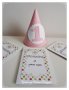 украса за детски рожден ден тема Бухалче покани и надпис , снимка 3