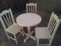 Кръгла маса и столове, снимка 6