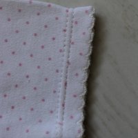 Розов кадифен панталон на флорална щампа, снимка 10 - Панталони и долнища за бебе - 25210016