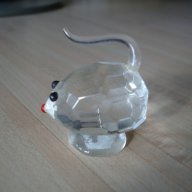 статуетка на мишка от кристал, снимка 1 - Подаръци за рожден ден - 17540943