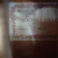 Класическа китара Алфонсо Мигел, снимка 5 - Китари - 19363802
