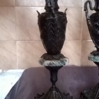 два барокови свещника , снимка 4 - Антикварни и старинни предмети - 23854305