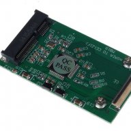 Адаптер mSATA SSD към 40 пинов ZIF, CE + Гаранция, снимка 3 - Кабели и адаптери - 18018854