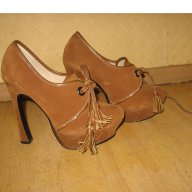 Елегантни обувки Tendenz, снимка 6 - Дамски боти - 9126508