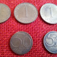 Австрийски монети, 15 броя, емисии от 1962г. до 1993г., много запазени, снимка 4 - Нумизматика и бонистика - 17128420