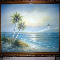 Продавам картини - морски пейзажи, снимка 3 - Картини - 23595142