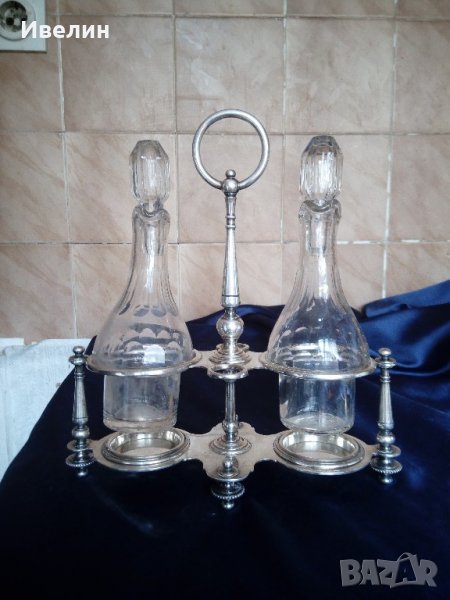 посребрен оливерник арт деко "cailar bayard", снимка 1