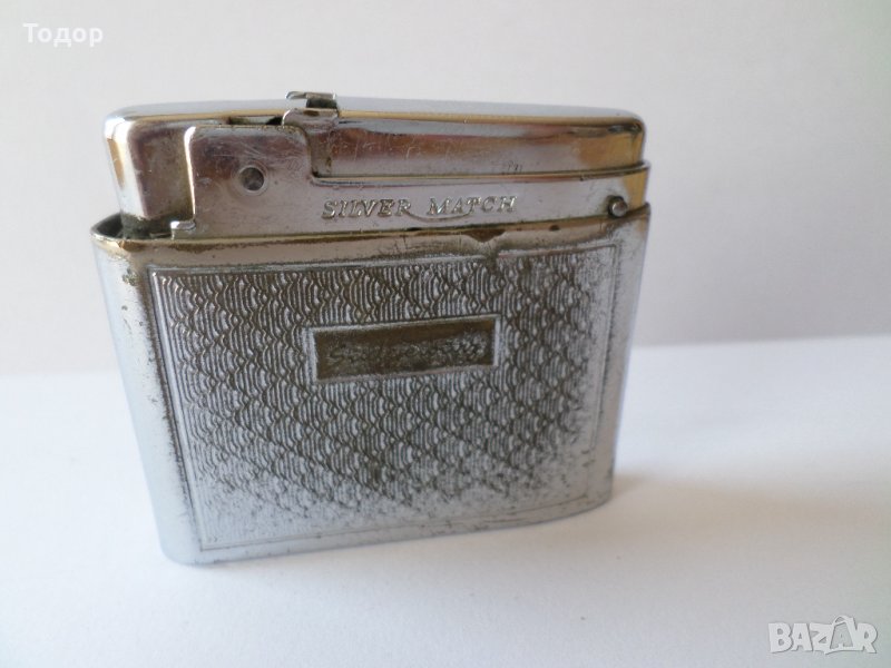 Френска бензинова запалка silver match, снимка 1
