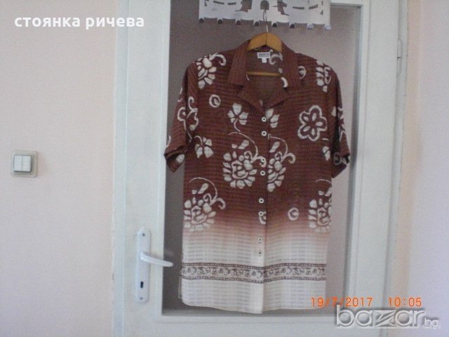 продавам нова копринена дамска блуза,внос от Германия, снимка 1